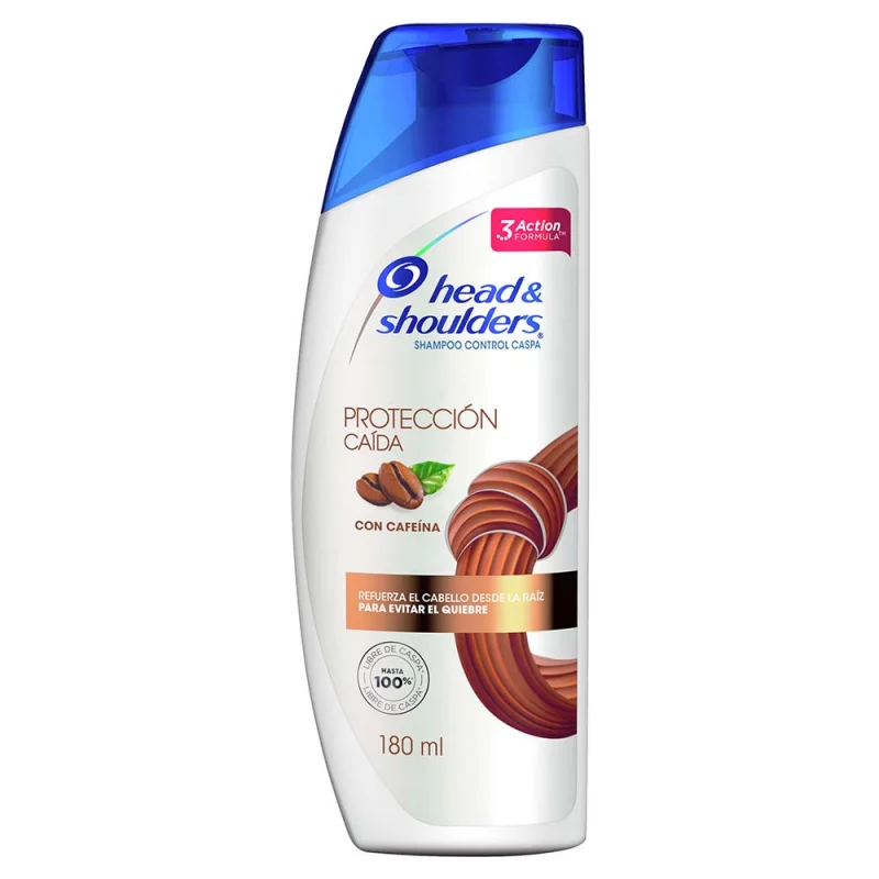 Shampoo H&S 180 ml Protección Caída