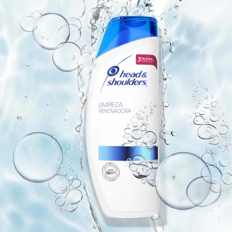 Shampoo H&S 2X375 ml Limpieza Renovadora Precio Especial