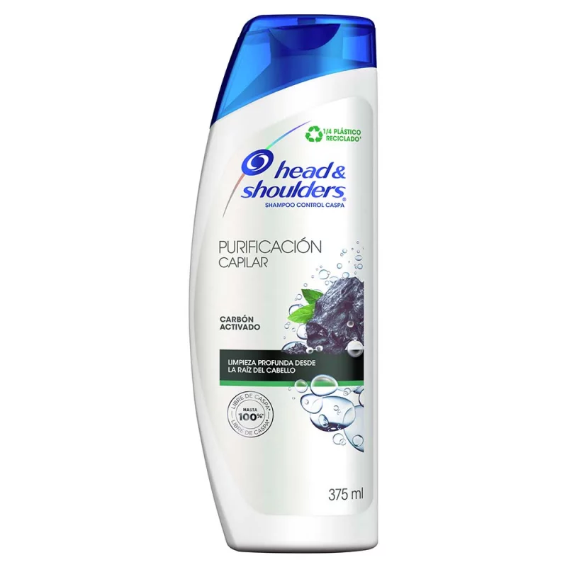 Shampoo H&S 375 ml Carbón