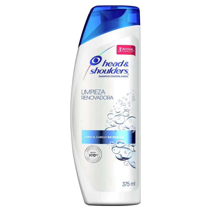 Shampoo H&S 375 ml Limpieza Renovadora
