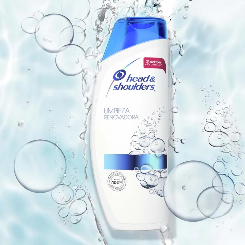 Shampoo H&S 375 ml Limpieza Renovadora