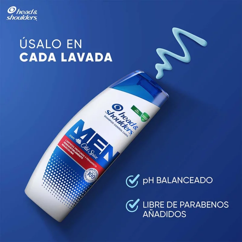 Shampoo H&S 375 ml Old Spice