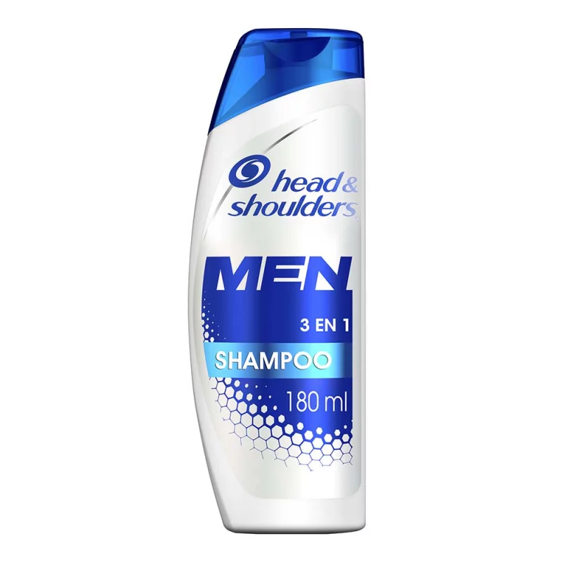 Shampoo Head & Shoulders 3 En 1 Men 180 ml