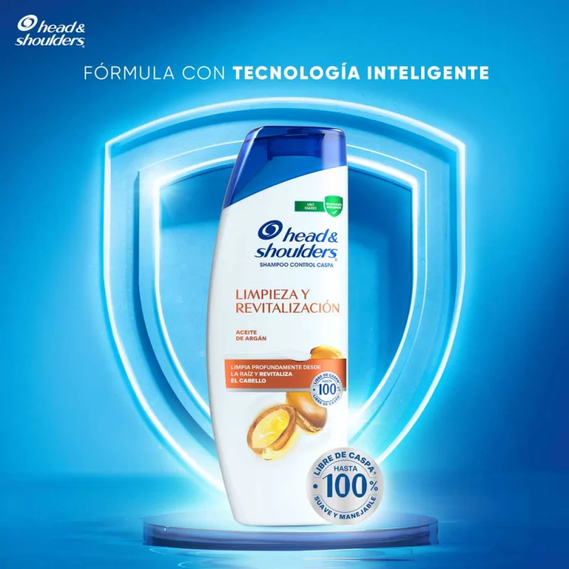 Shampoo Head & Shoulders Argán 375 ml