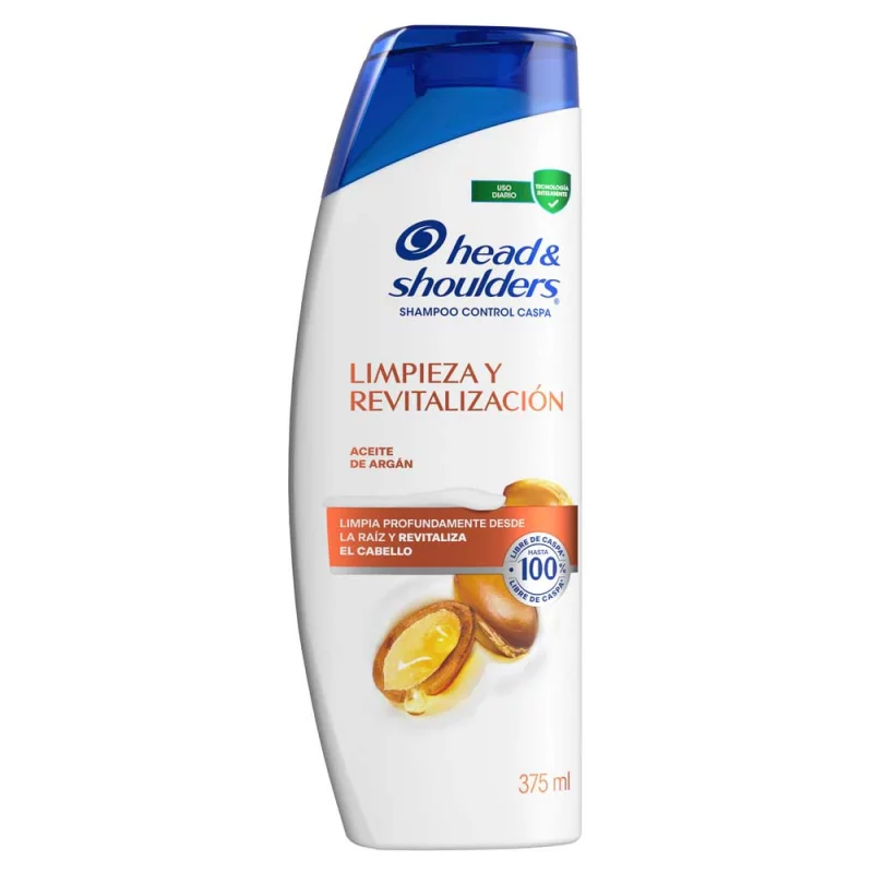 Shampoo Head & Shoulders Argán 375 ml