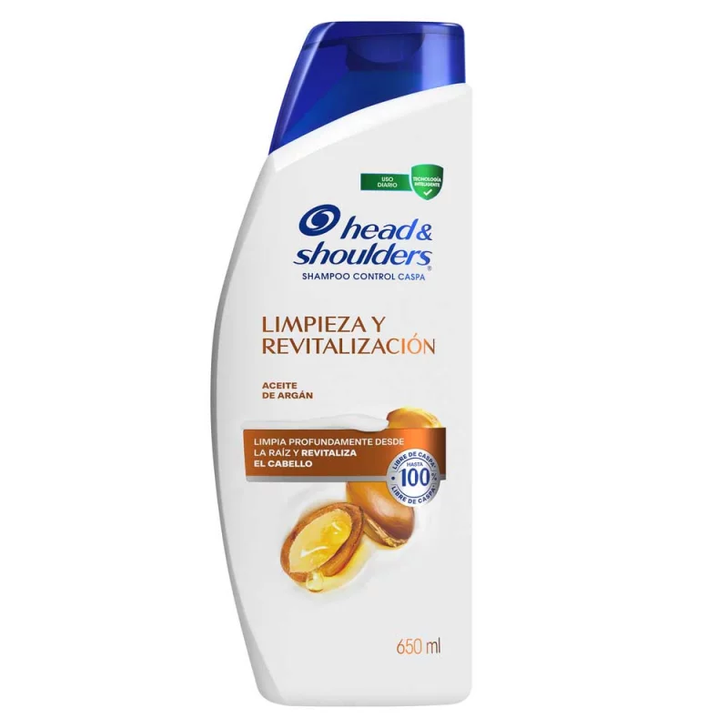Shampoo Head And Shoulders Aceite De Argan x 650 ml