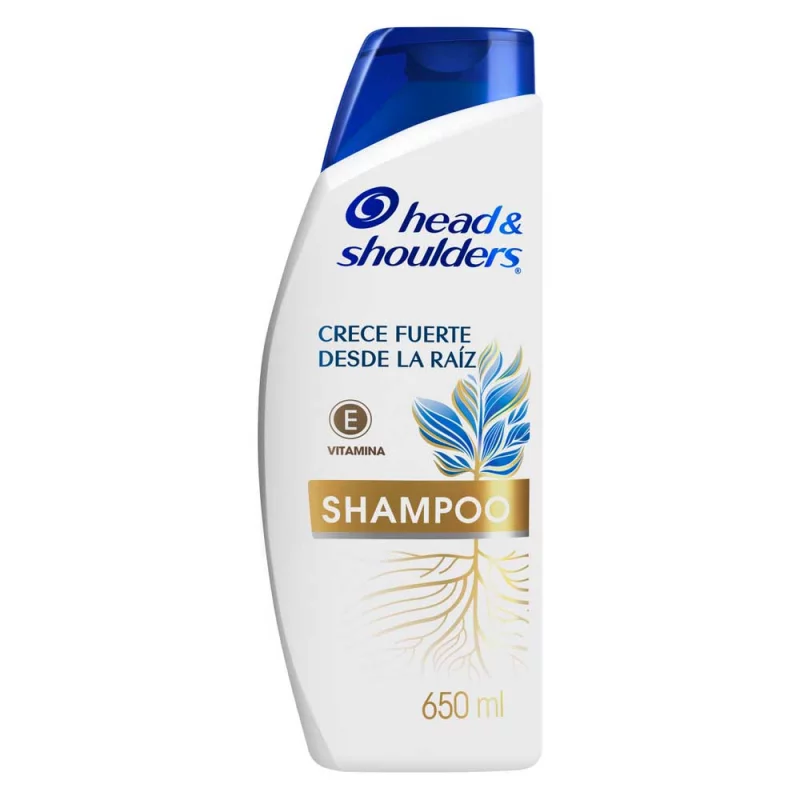 Shampoo Head And Shoulders Crece Fuerte De La Raiz x 650 ml