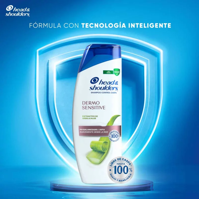 Shampoo Head And Shoulders Dermo Sensitive Sabila x 650 ml