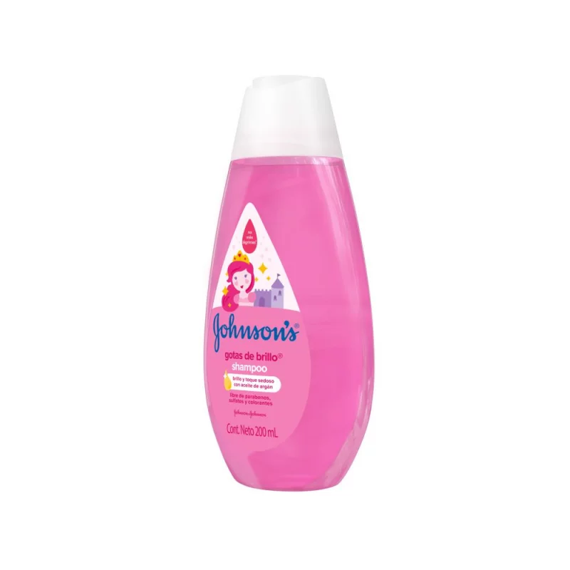 Shampoo Johnson Baby 200 ml N.P Gotas De Brillo