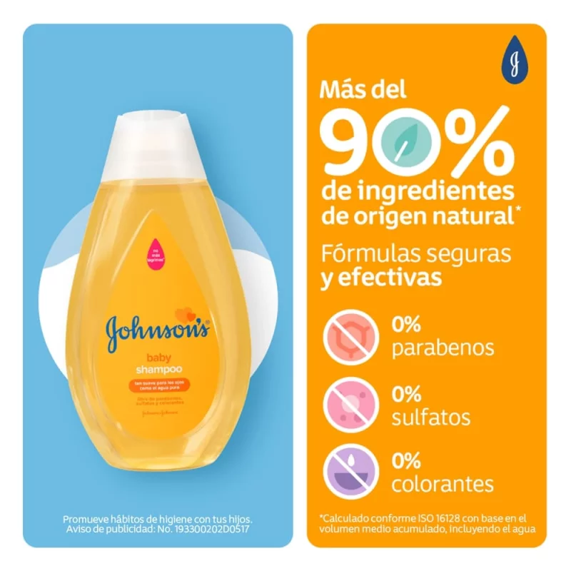 Shampoo Johnson Baby 400 ml - Original