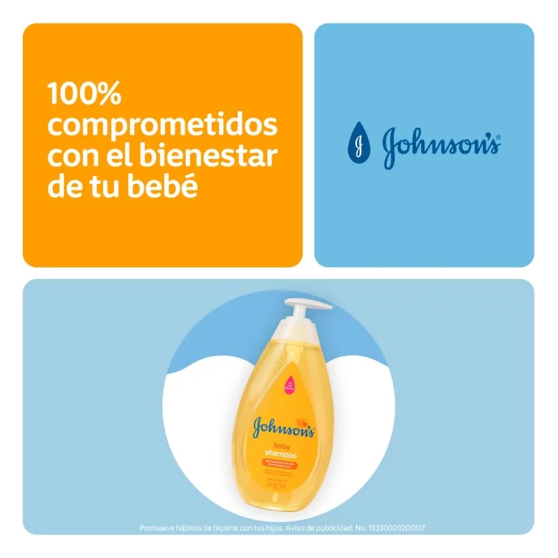 Shampoo Johnson Baby 750 ml - Original