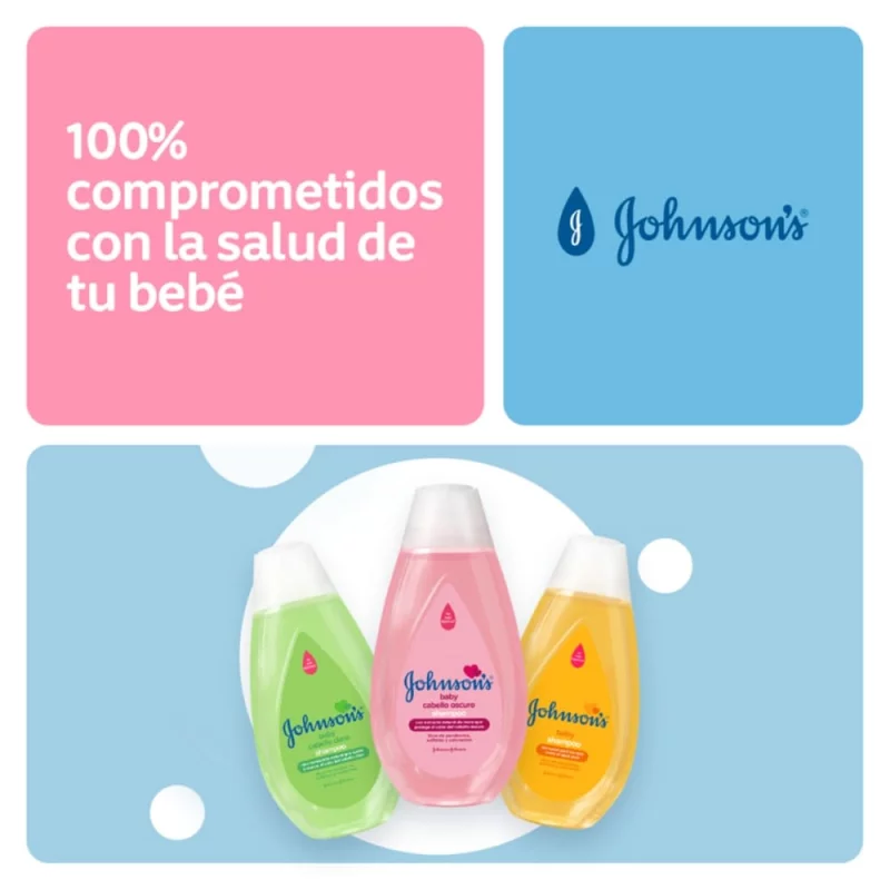 Shampoo Johnson Baby Cabello Oscuro 750 ml