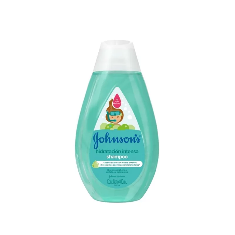 Shampoo Johnson Baby Hidratación Intensiva - 400 ml