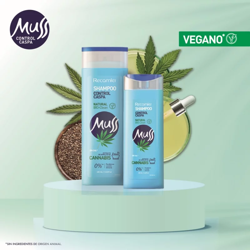 Shampoo Muss Control Caspa x 400 ml