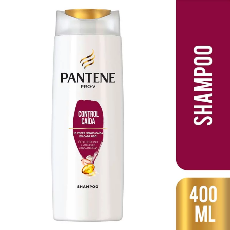 Shampoo Pantene 400 ml Control Caída