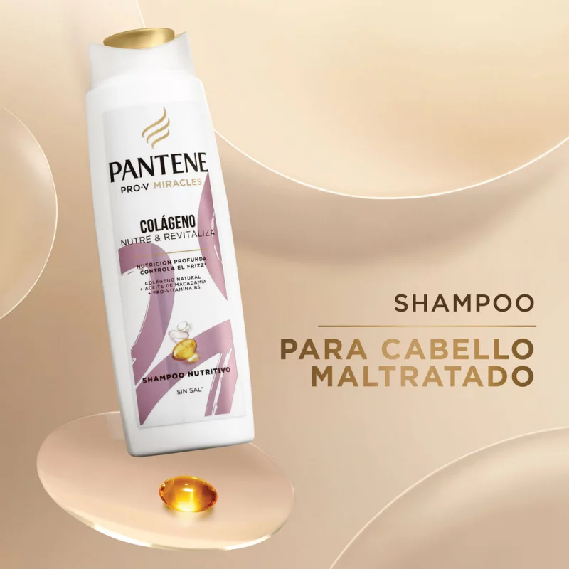 Shampoo Pantene Colageno x 300 ml