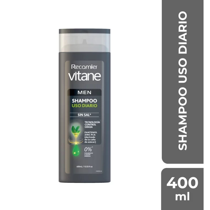 Shampoo Vitane Advance x 400 ml Men