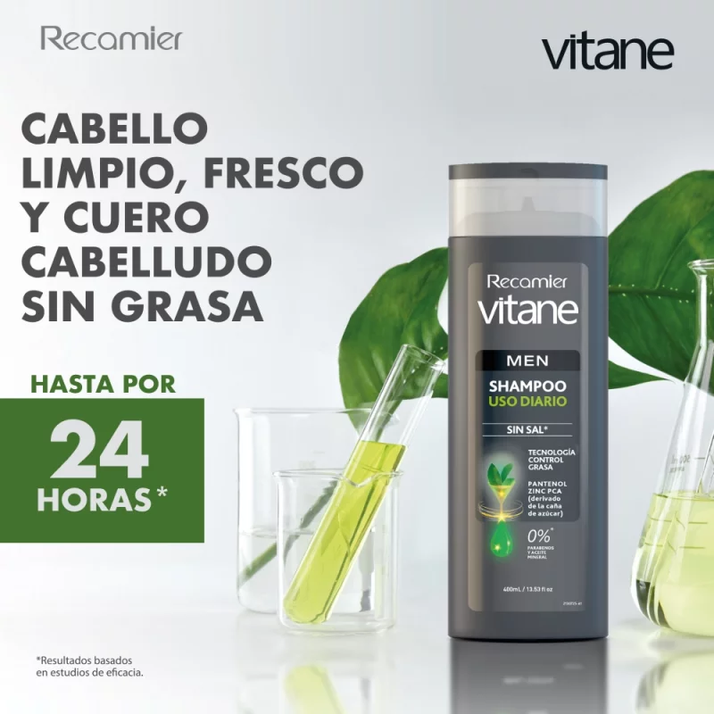 Shampoo Vitane Advance x 400 ml Men