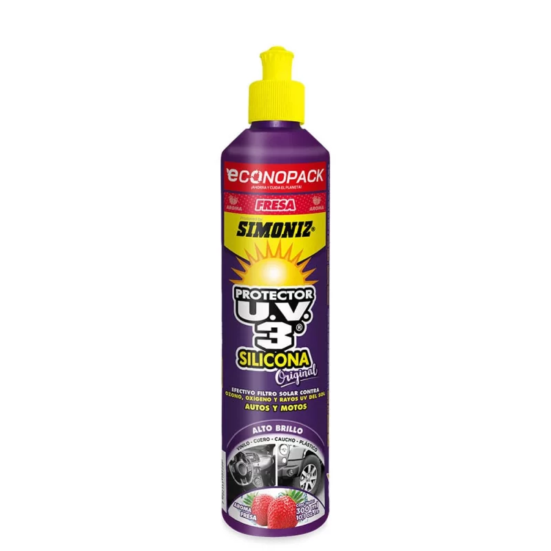 Silicona Simoniz Protector UV3 Fresa Econopack x 300 ml