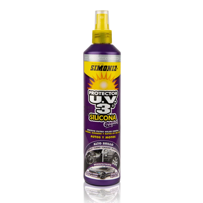 Silicona Simoniz Protector Uve3 Carro Nuevo Clasico x 300 ml