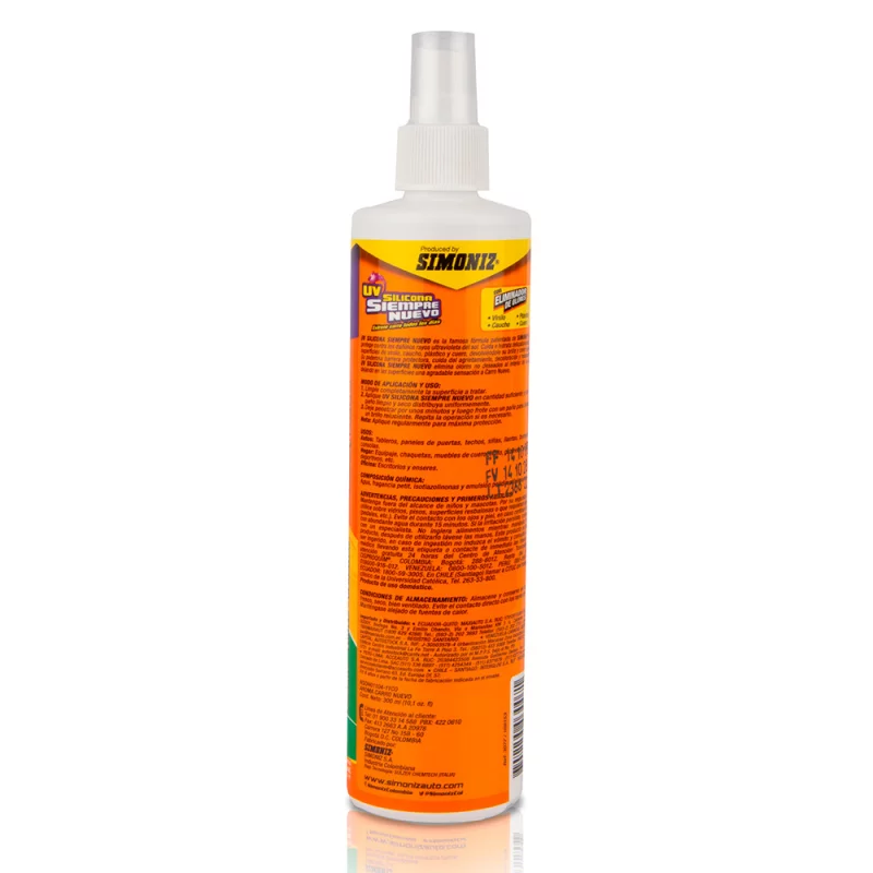 Silicona Simoniz Uv3 Siempre Nuevo x 300 ml