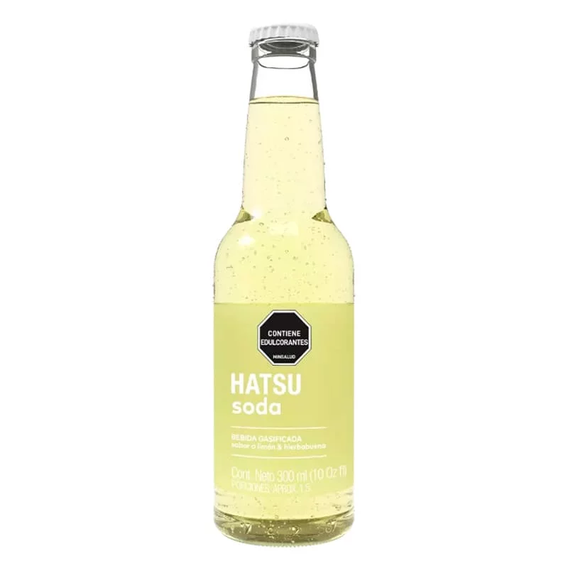 Soda Hatsu Limón y Hierbabuena 300 ml