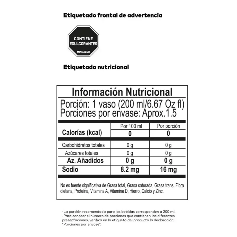 Soda Hatsu Limón y Hierbabuena 300 ml