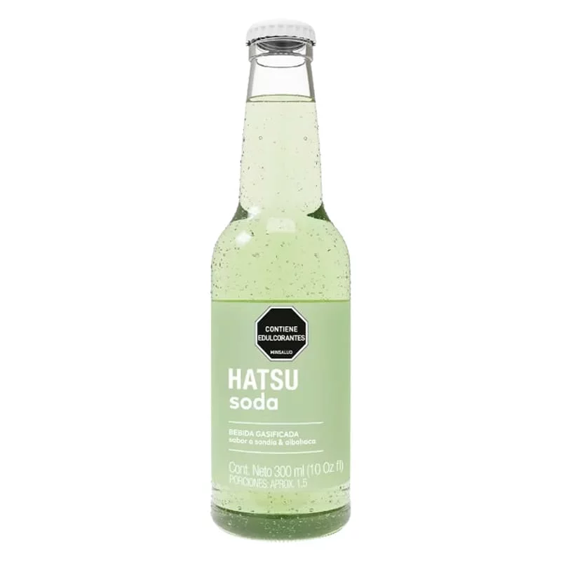 Soda Hatsu Sandia y Albahaca 300 ml