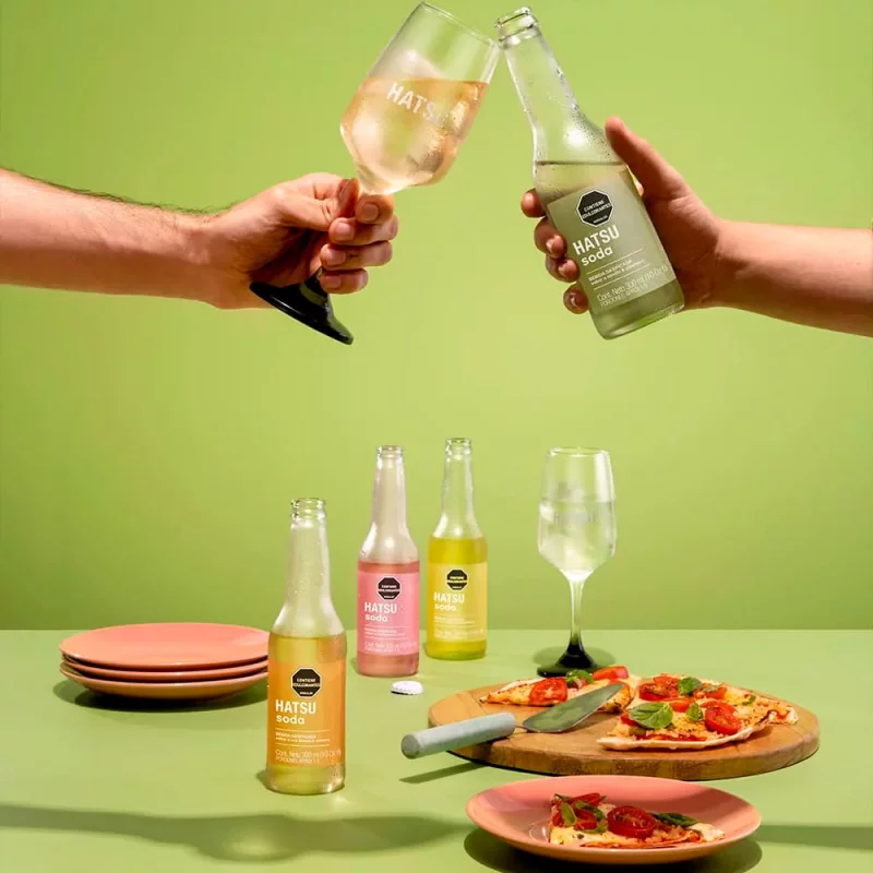 Soda Hatsu Sandia y Albahaca 300 ml