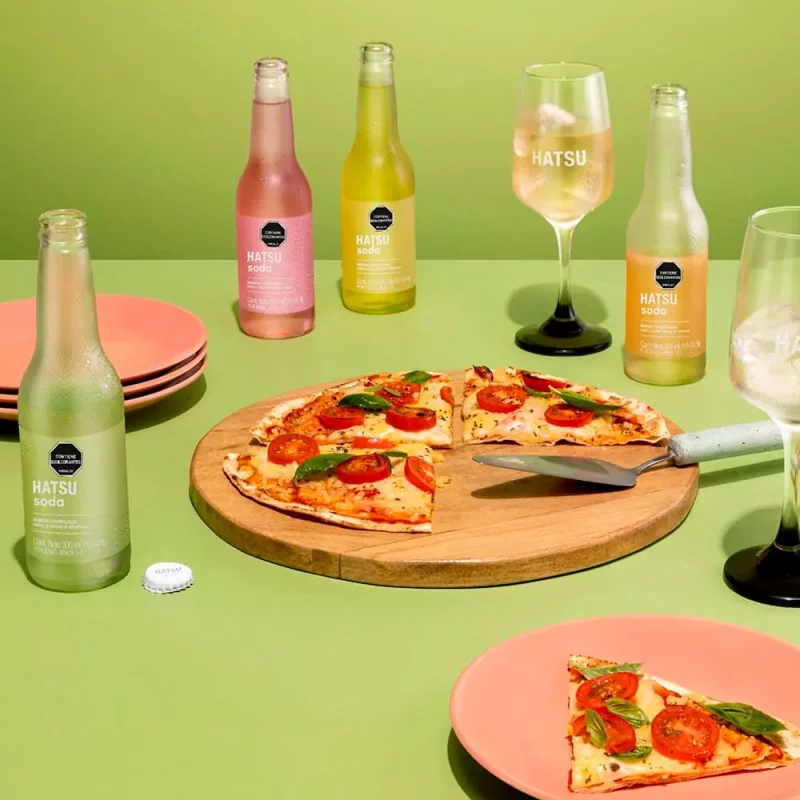 Soda Hatsu Sandia y Albahaca 300 ml