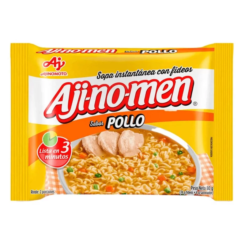 Sopa Aji-Nomen Instantanea x 80 g Pollo