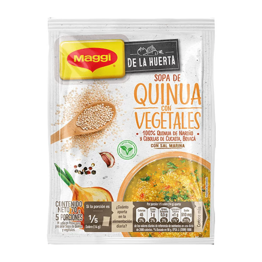 Sopa Maggi Quinoa-Vegetales 70 g