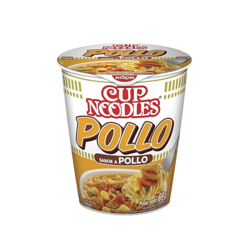 Sopa Nissin Cup Ncodles Pollo x 69 g