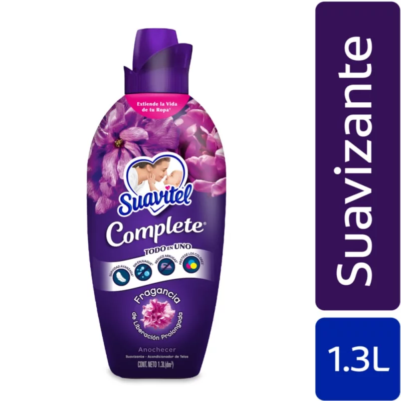 Suavitel Complete Anochecer Fragancia Prolongada x 1300 ml