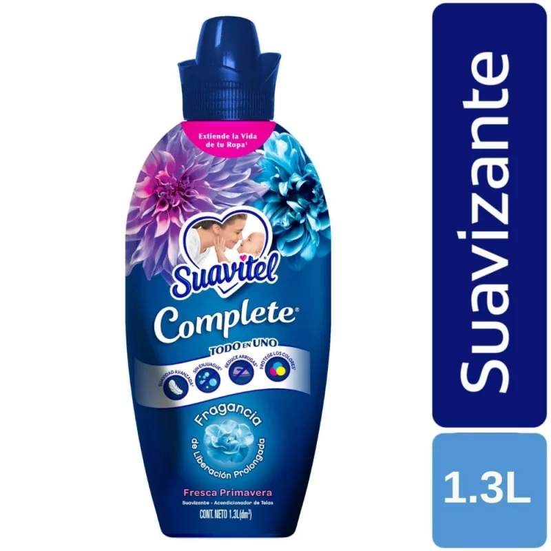 Suavitel Complete Fresca Primavera Fragancia Prolong x 1300 ml