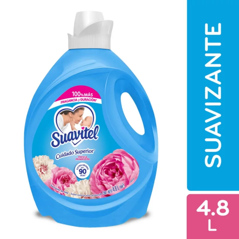 Suavitel Cuidado Superior Fresca Primavera x 4.800 ml