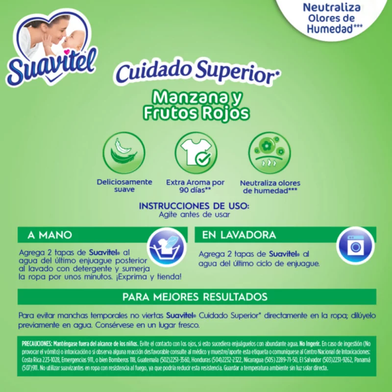 Suavitel Frescura De Manzana Doypack x 2300 ml