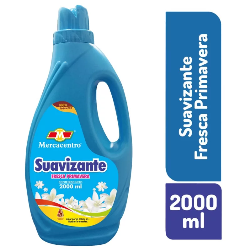 Suavizante Mercacentro Fresca Primaveral x 2000 ml