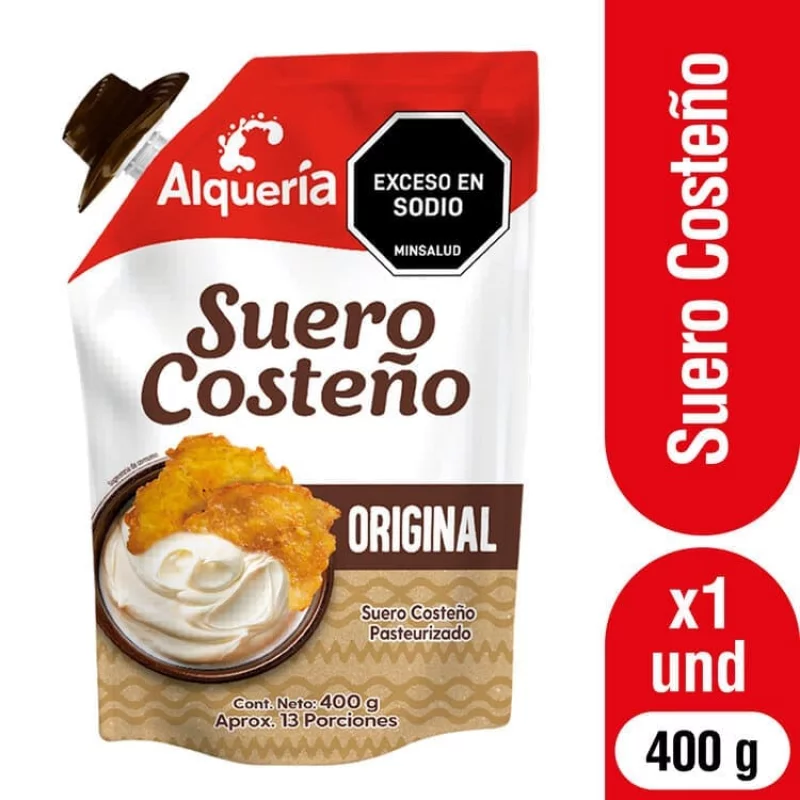 Suero Costeno Alqueria Original Doypack x 400 g