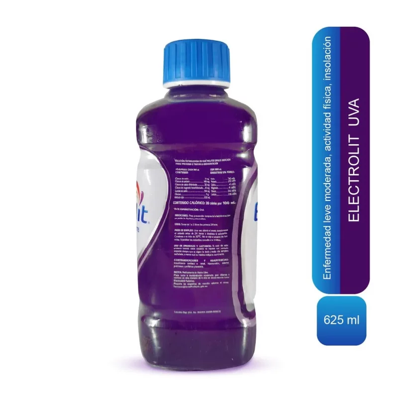 Suero Electrolit Uva x 625 ml