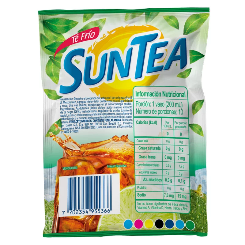 Suntea 2 Litros Litrosimon Sobre x 12 g