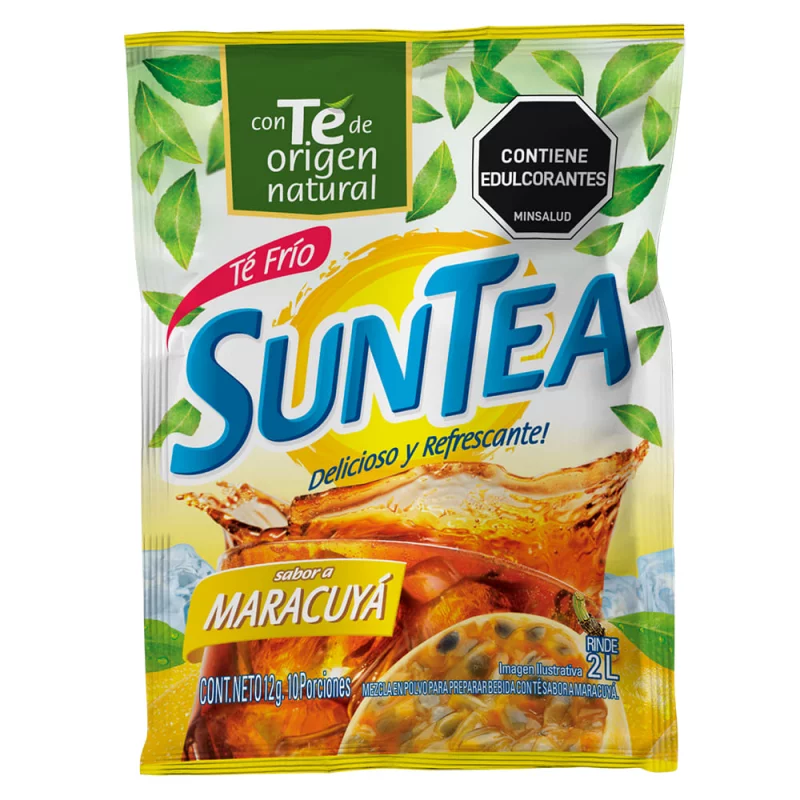 Suntea 2 Litros Maracuyá Sobre x 12 g