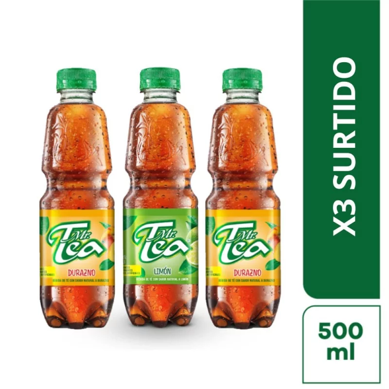 Te Mr. Tea 3 X 500 Ml X 1.500 Ml Precio Especial - Mercacentro.com 