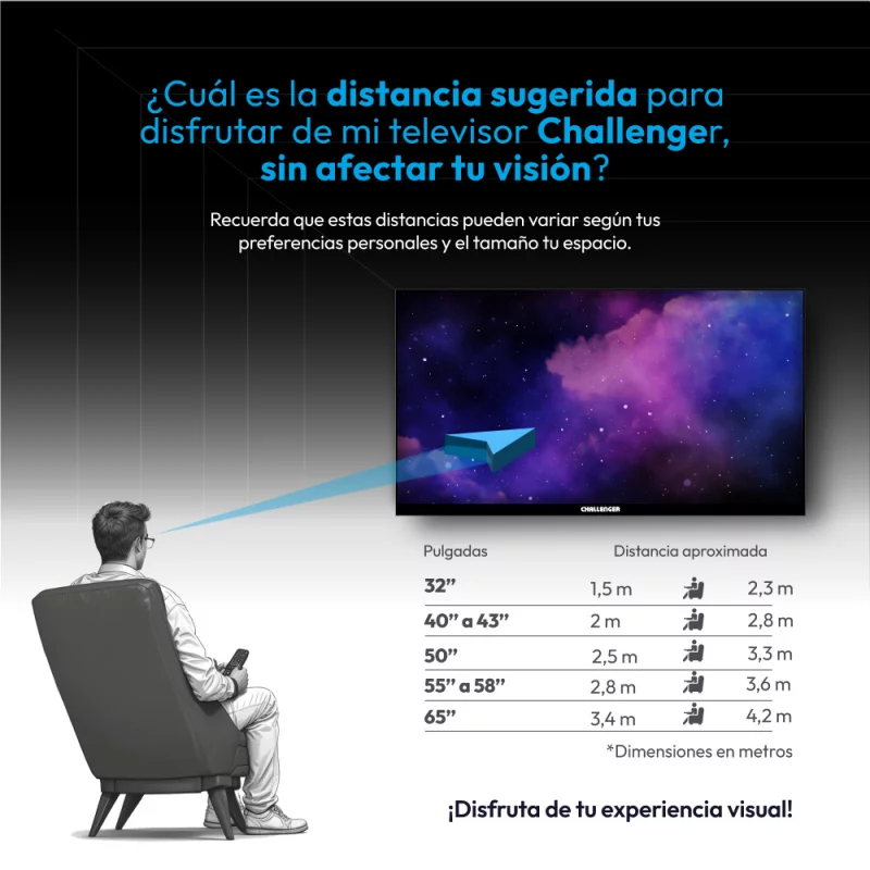 Televisor Challenger 32 Pulgadas LED HD Google Tv 32TG81