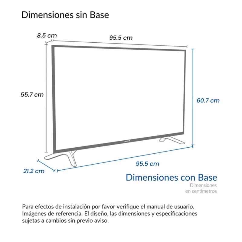 Televisor Challenger 43 Pulgadas FHD Google TV 43TG81