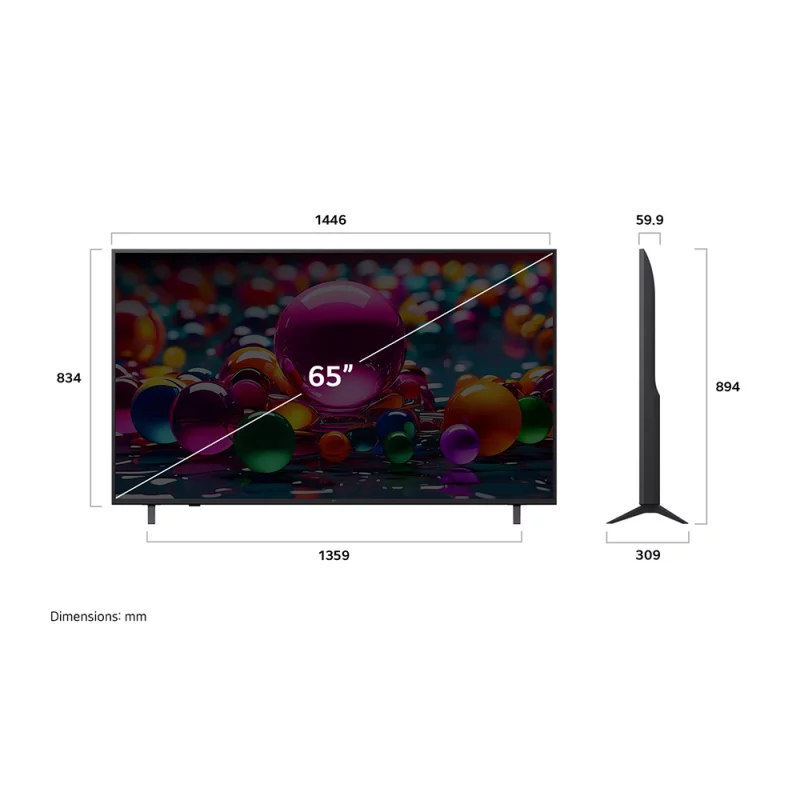 Televisor LG 65 Pulgadas 4K UHD Smart TV 65UA7300PSB