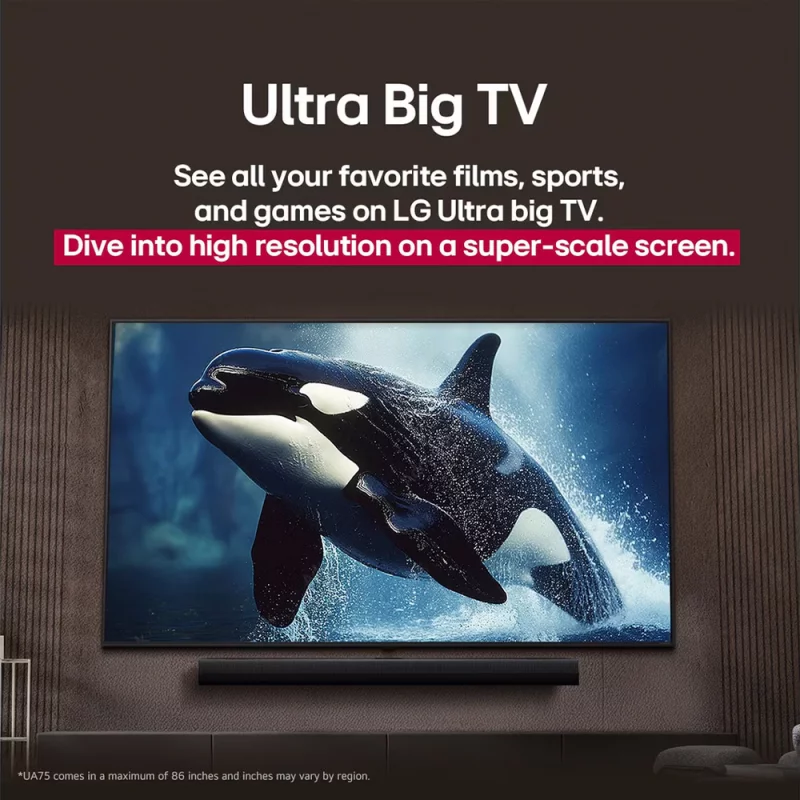 Televisor LG 65 Pulgadas 4K UHD Smart TV 65UA7300PSB