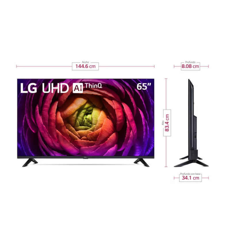 Televisor LG 65 Pulgadas 4K UHD Smart Tv 65UR7300PSA 