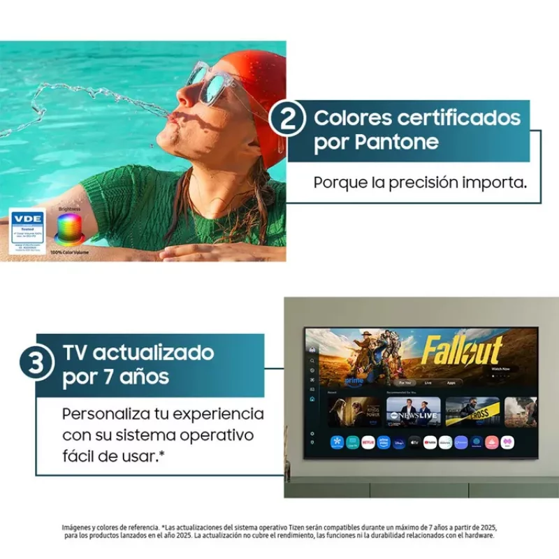 Televisor Samsung 55 Pulgadas 4K UHD Qled Smart TV IA QN55Q7FAAKXZL