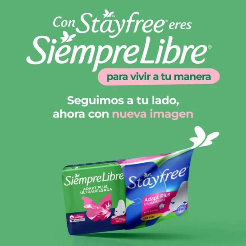 Toalla Stayfree Plus Ultradelgada 12 und